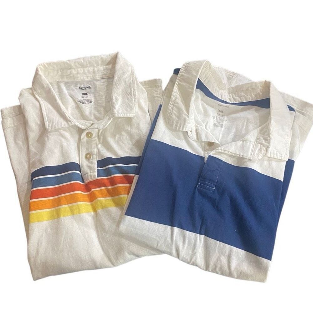 Lot of Sonoma XXL collared polo short sleeve